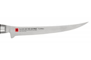 Couteau filet de sole japonais Kasumi VG10 Pro flexible 18cm manche "marbré"