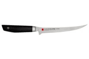 Couteau filet de sole japonais Kasumi VG10 Pro flexible 18cm manche "marbré"