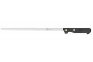 Couteau à saumon lame étroite flexible 32 Dumas Affil inox 30cm manche 2 rivets