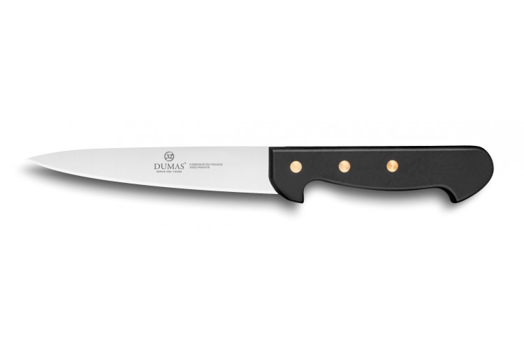 Couteau &agrave; saigner 32 Dumas Affil inox 15cm manche 3 rivets