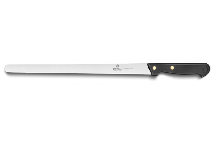 Couteau à saumon/jambon lame souple 32 Dumas Affil 30cm manche 2 rivets