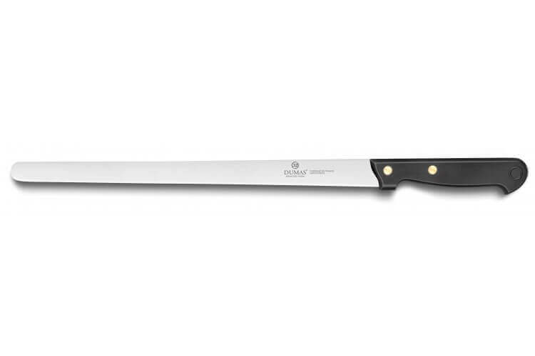 Couteau à saumon/jambon lame souple 32 Dumas Affil 30cm manche 2 rivets