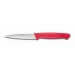 Couteau d'office Bargoin Creative Chef 10cm manche surmoulé rouge