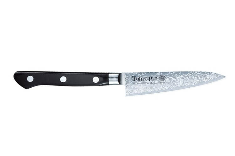 Couteau d'office japonais Tojiro Damascus Pro 10cm acier SGPS haut de gamme