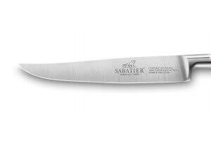 Coffret 2 couteaux à steak Sabatier Edonist Perle forgé 12cm fabrication française
