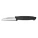 Couteau d'office Bargoin Creative Chef lame droite 8cm manche surmoulé noir