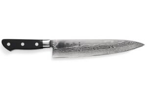 Couteau de chef Gyuto japonais Tojiro Damascus Pro 24cm acier SGPS haut de gamme