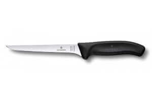 Couteau à désosser Victorinox SwissClassic lame flexible 15cm noir