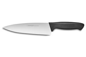 Couteau de chef Bargoin Creative Chef lame large 20cm manche surmoulé noir