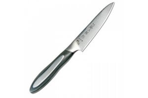 Couteau d'office TOJIRO Flash lame damas 10 cm