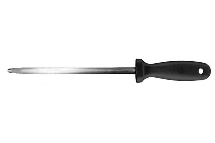 Fusil à aiguiser Sabatier Trompette Pro Tech mèche ovale 25cm manche noir