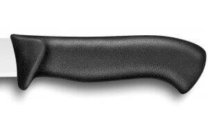 Couteau à jambon/saumon 32 Dumas Thermo Black lame alvéolée 30cm