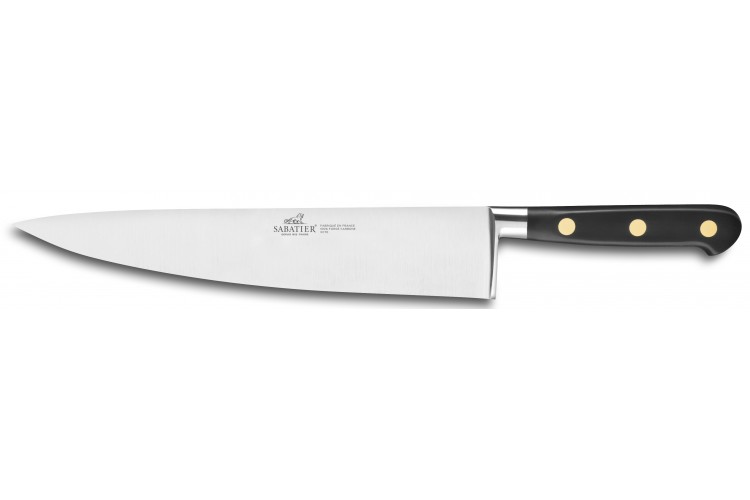 Couteau de chef SABATIER Idéal Carbone 100% forgé lame 25cm
