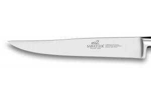 Couteau à steak SABATIER Provençao 100% forgé 13cm manche en olivier