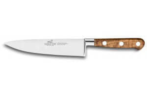 Couteau de chef SABATIER Provençao 100% forgé 15cm manche olivier
