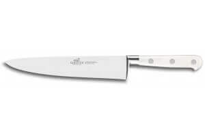 Couteau de chef Sabatier Toque blanche 100% forgé 20cm