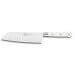 Coffret 2 couteaux Sabatier Toque blanche 100% forgé office + santoku