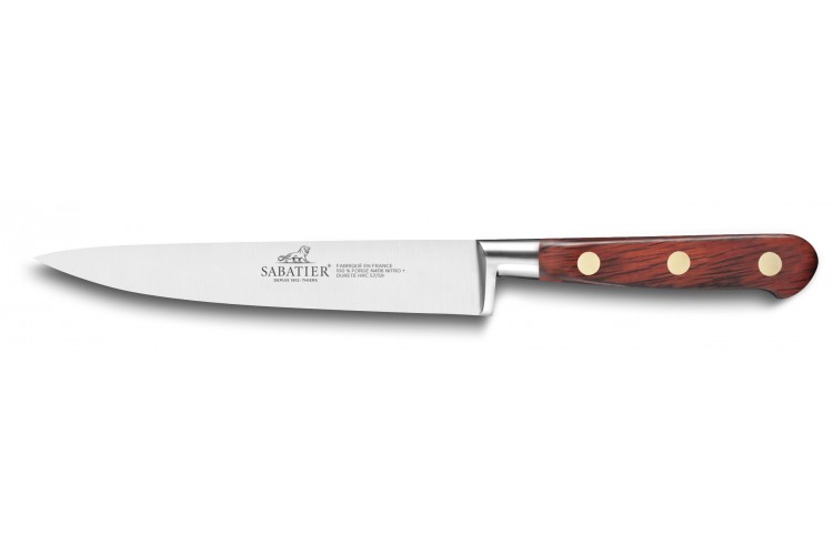 Couteau filet de sole SABATIER Saveur lame flexible 100% forg&eacute; 15cm 