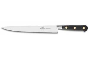 Couteau tranchelard SABATIER Idéal Inox 100% forgé rivets laiton lame 25cm