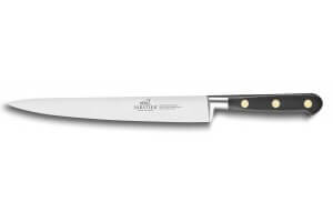 Couteau tranchelard SABATIER Idéal Inox 100% forgé rivets laiton lame 20cm