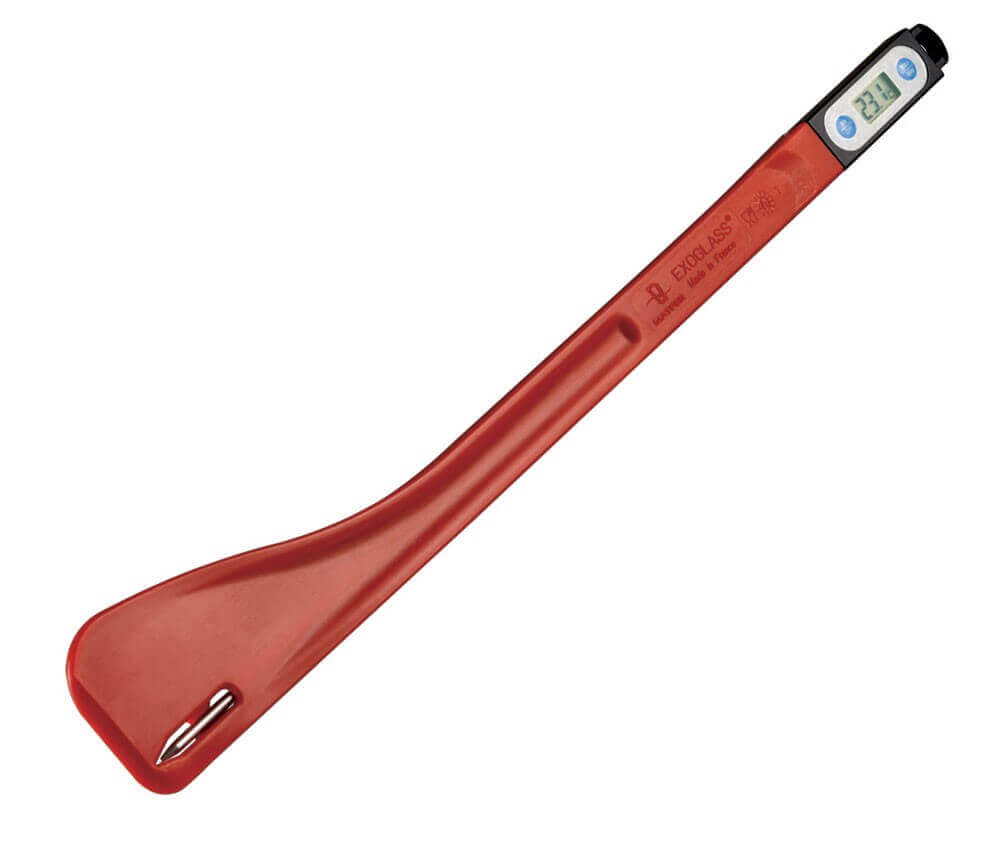 Spatule thermomètre rouge - Accessoires de cuisine