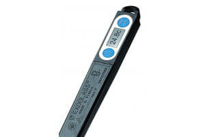 Spatule thermomètre Matfer Exoglass® rouge -20° à +200°C