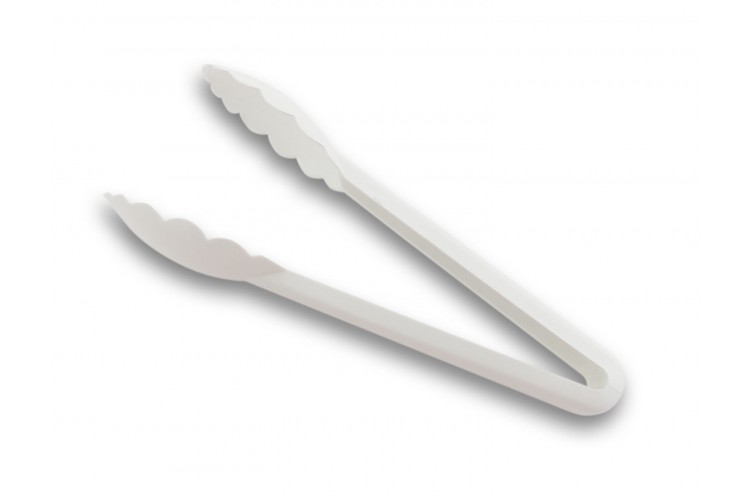 Pince de service professionnelle Exoglass&reg; MATFER blanche 24cm