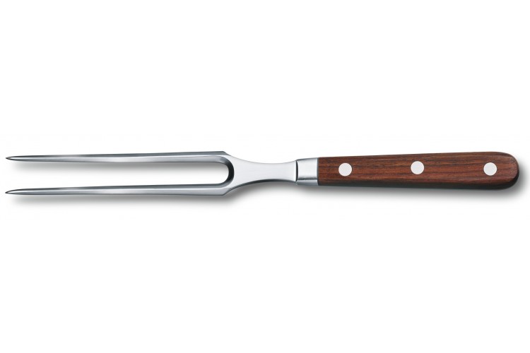 Fourchette Chef Victorinox Grand Maître Rosewood forgée 15cm manche palissandre