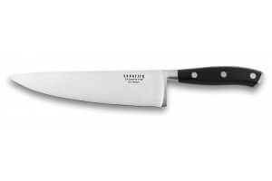 Couteau de chef Sabatier Trompette Vulcano 20cm 3 rivets