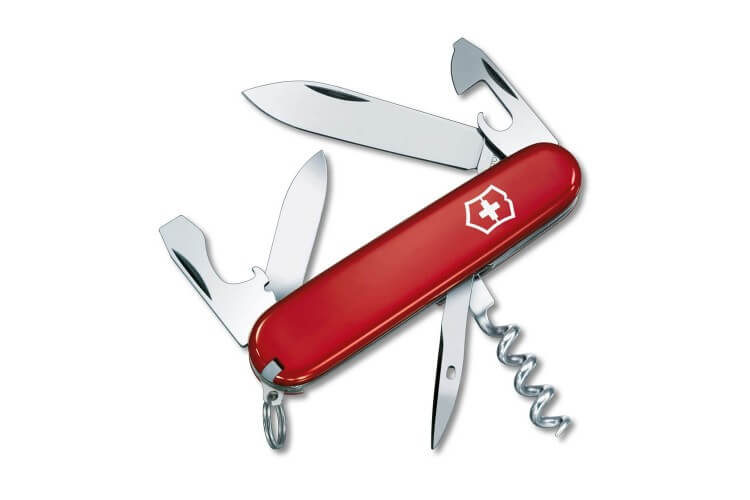 Couteau suisse Victorinox 8 pieces SPARTAN rouge