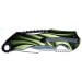 Couteau pliant Herbertz 212613 manche aluminium vert 13cm