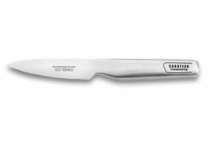 Couteau d'office Sabatier Trompette design Tout Inox 9cm