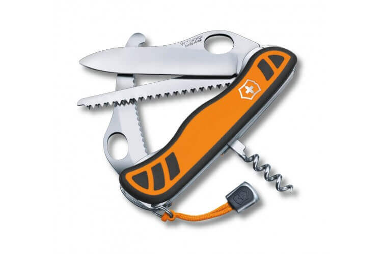 Couteau suisse Victorinox Hunter XT bi-matière orange 111mm 6 fonctions