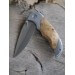 Couteau pliant Herbertz 278211 manche bois de racine 11cm