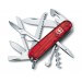 Couteau suisse Victorinox 11 pièces HUNTSMAN rouge translucide