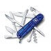 Couteau suisse Victorinox 11 pieces HUNTSMAN bleu translucide