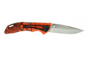 Couteau pliant BUCK BANTAM 0285CMS9 manche orange camo 11cm