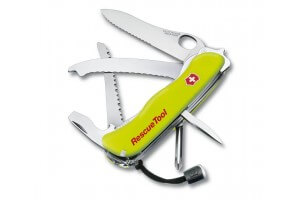 Couteau suisse Victorinox Rescue Tool jaune fluo 111mm 13 fonctions + étui