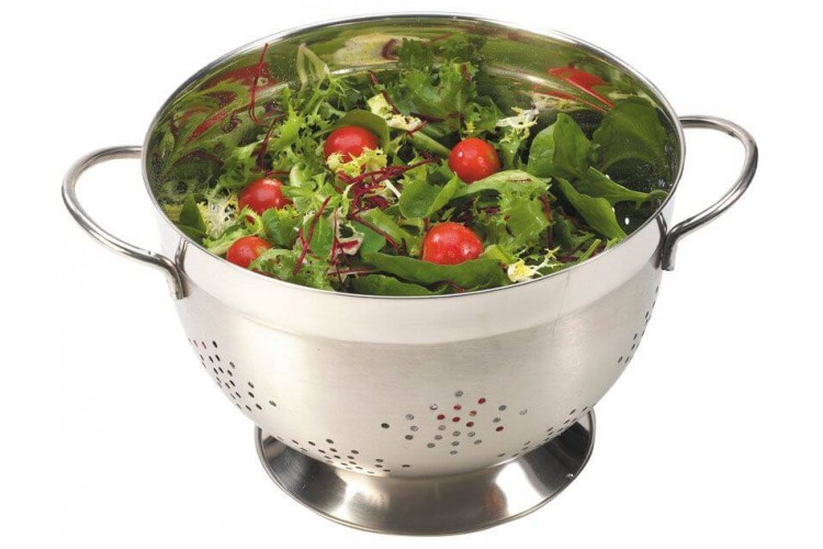 Passoire professionnelle MATFER acier inox 25cm avec anses