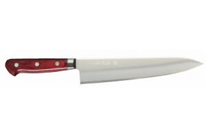 Couteau de chef japonais artisanal Takamura SGR 21cm acier SPG2