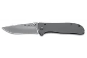 Couteau pliant CRKT DRIFTER 6450S manche inox 9,3cm