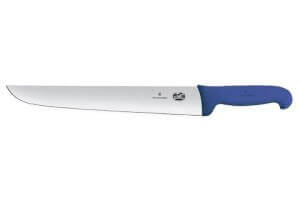 Couteau à poisson Victorinox 36cm dentelé manche Fibrox bleu