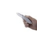 Couteau pliant CRKT SQUID 2490 manche acier inox 8.5cm