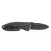 Couteau pliant CRKT SQUID 2490KS manche acier inox noir 8.5cm