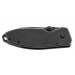 Couteau pliant CRKT SQUID 2490KS manche acier inox noir 8.5cm