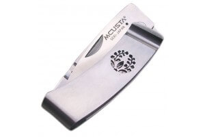 Couteau pliant MCUSTA Kamon MC-84 tout acier motif Fuji 7.5cm