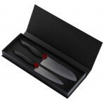 Coffret cadeau KYOCERA 2 Couteaux céramique lames noires
