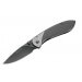 Couteau pliant BUCK NOBLEMAN n°327TTS manche acier titanium 9cm