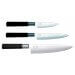 Coffret 3 couteaux Wasabi Black : Universel 10cm et 15cm et Chef 20cm