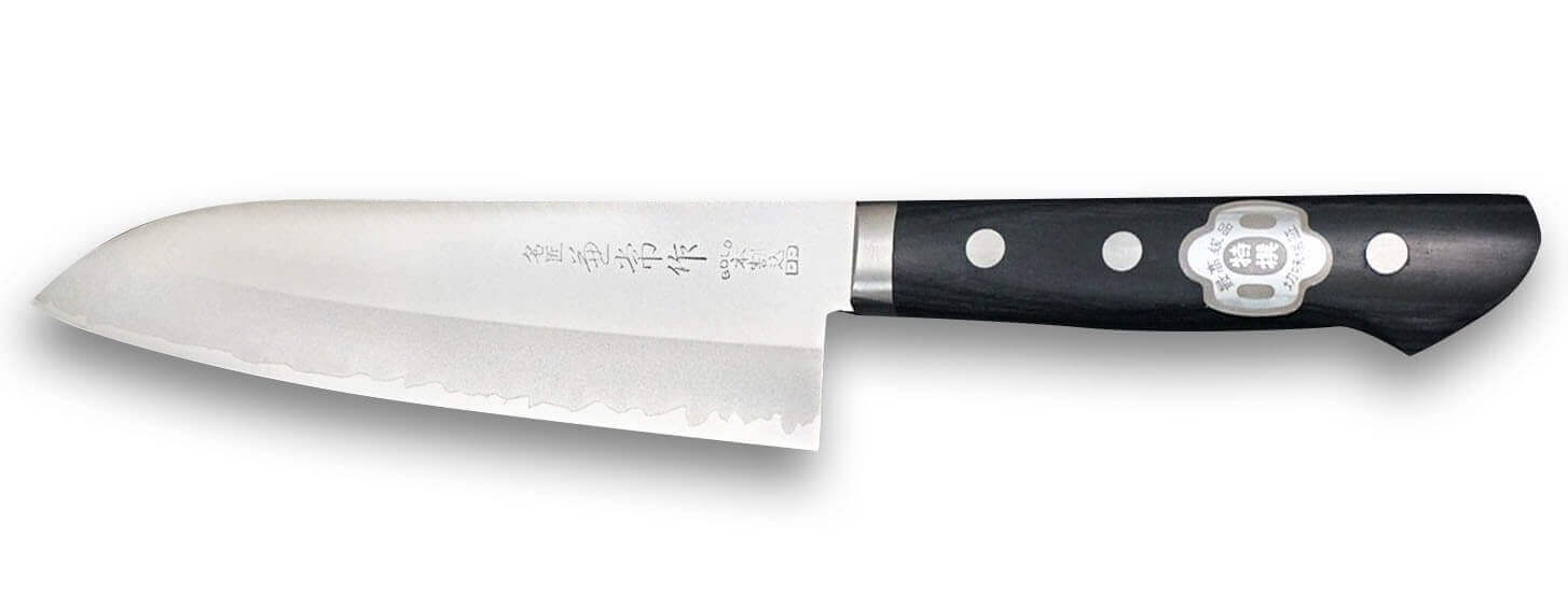 Couteau à tomates Triangle ondulé acier inox